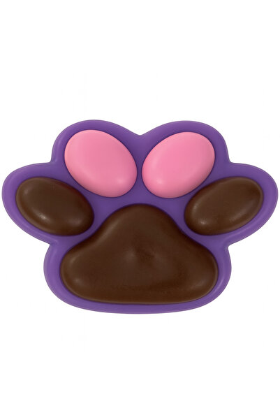 The Hub Jucarie Antistres Squishy, cu Revenire Lenta, Labuta de Pisica Pufoasa, 8.5 x 7.5 cm, Ambalaj