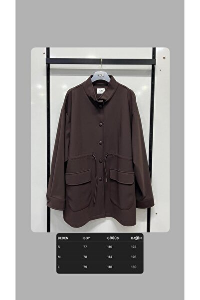 İDOL GİYİM Diving Jacket Cap with Pocket and Tunnel Detail