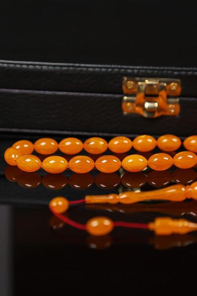 TESBİHKENTİ Mahmut Başkale Work Tightening Amber Prayer Beads
