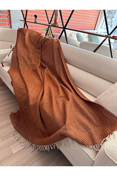 Esinty بطانية فردية 100% صوف وناعمة الملمس وبطانية صوفية