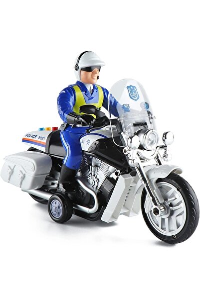 TOY GARDEN Police Motorcycle Simulation Model | Realistic Display Motorcycle for Gifts & Collectible