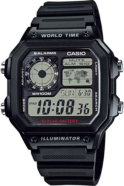 Casio Ae-1200wh-1avdf Dijital Erkek Kol Saati
