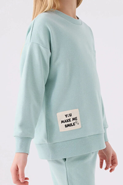 Rolypoly Girl's tracksuit - water green