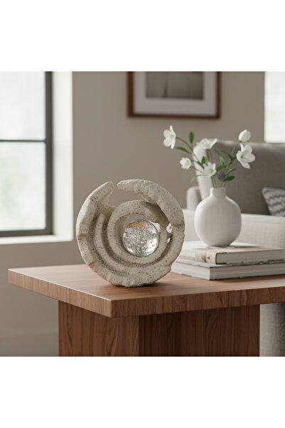 Lorena Home Decor Kristal Küreli Soyut Decor