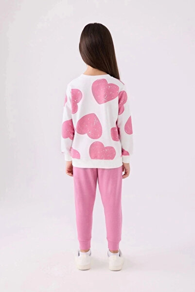 Rolypoly Girl's Pink Tracksuit Set