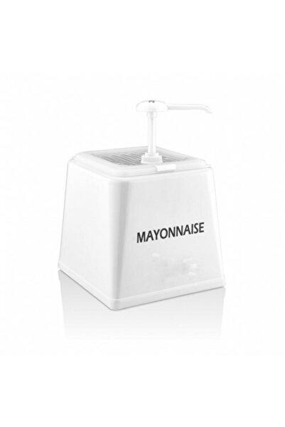 GastroPlast 2.5 Litre hacimli pompalı mayonez dispenseri,ketçap dispenseri,ha...