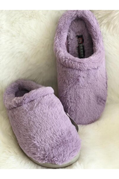 GEZER PELUŞ Kadın Kışlık Ev Ve Misafir Terliği