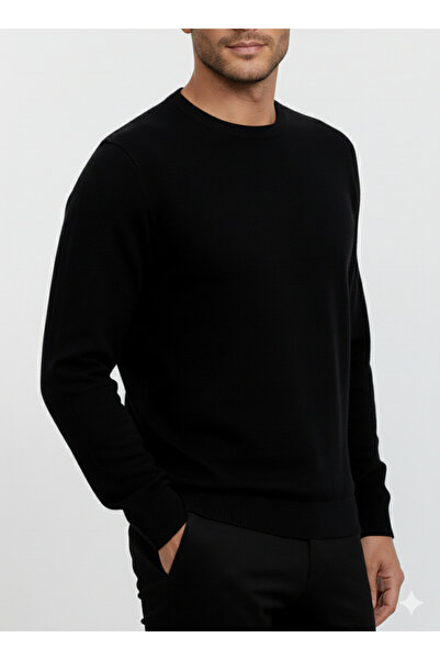 OXVİN Selanik Kumaş Sıfır Yaka Swea tricou Fusta cu mâneci cu croiala confortabilă elastică