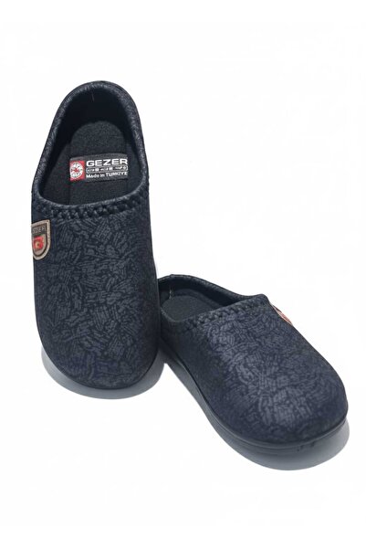 GEZER Merdane Men's Pvc Winter Gondola Winter House Slippers