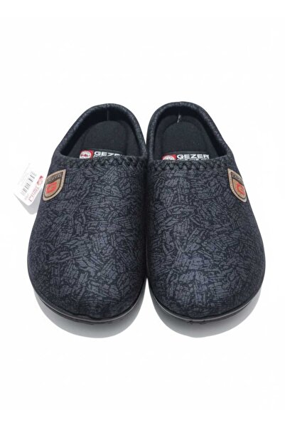 GEZER Merdane Men's Pvc Winter Gondola Winter House Slippers