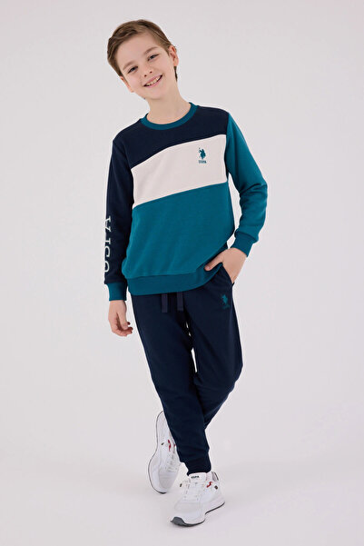 U.S. Polo Assn. Зелен анцуг за момче