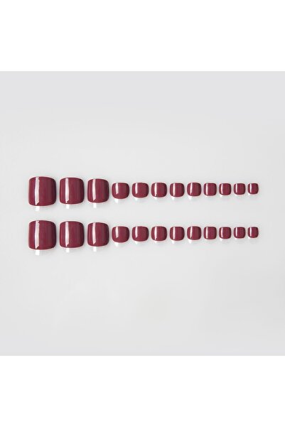 POP Beauty Ayak Takma Tırnak Seti & Zararsız yapıştırıcı