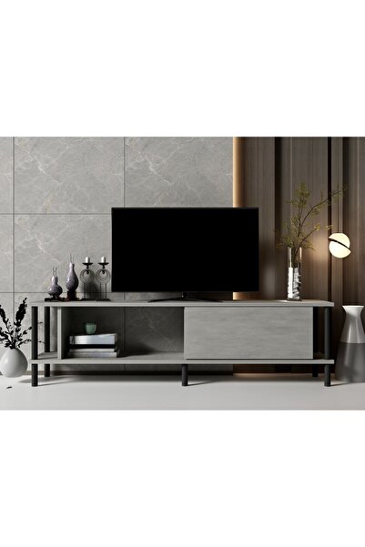 İNOVASYON MOBİLYA PARİS TV ÜNİTESİ RETRO GÜMÜŞ 150 CM