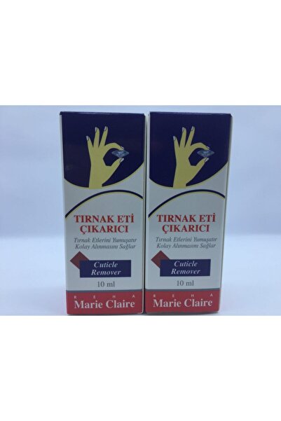 Marie Claire Reha Marie Clarie Cuticle Remover 2 Pieces Care Gel 10Mlx2