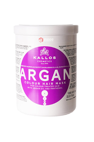 Kallos Masca de Par cu Ulei de Argan 1 L