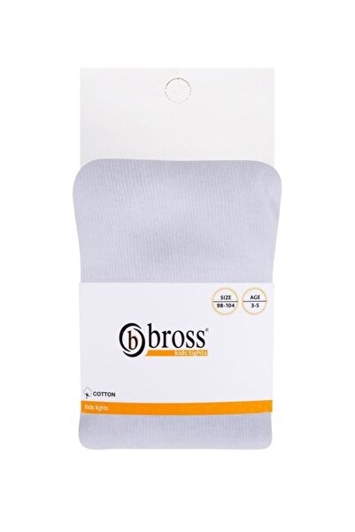 Bross White 3-piece Cotton Kids Pantyhose Set