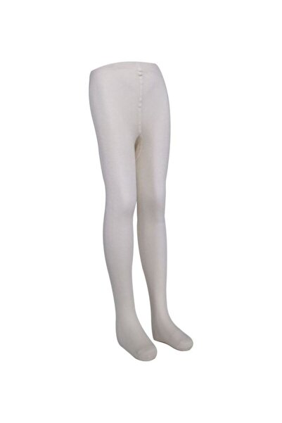 Bross Ecru Color Children's Cotton Pantyhose