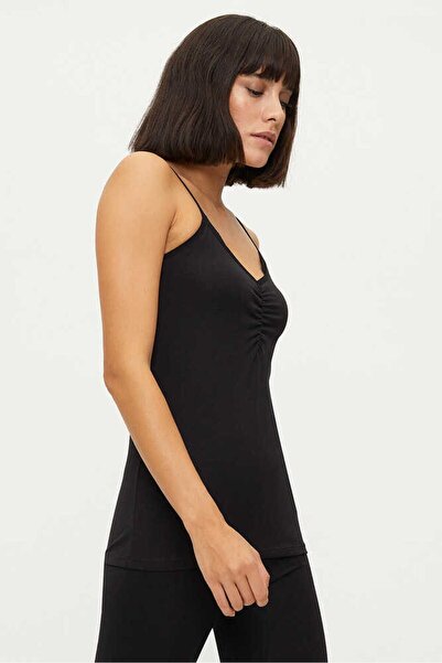 Bross Women's Strappy Lace Athlete 2-Piece Skin Black 1275