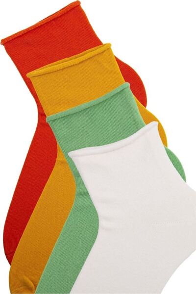 Bross Women's Elasticless Socks 4 Pieces
