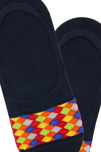 Bross 3lü Geometrik Desenli Babet Çocuk Çorabı