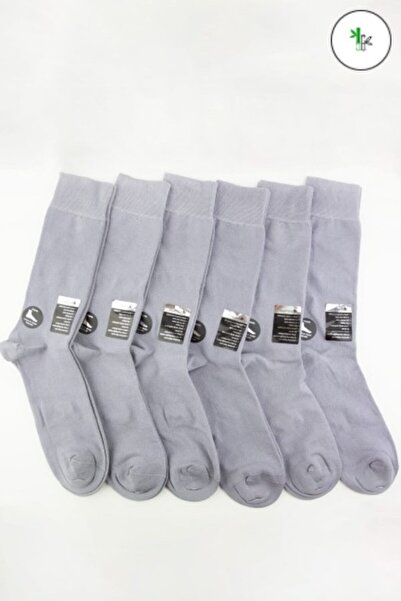 Bross 6 пар без візерунка бамбукові чоловічі шкарпетки