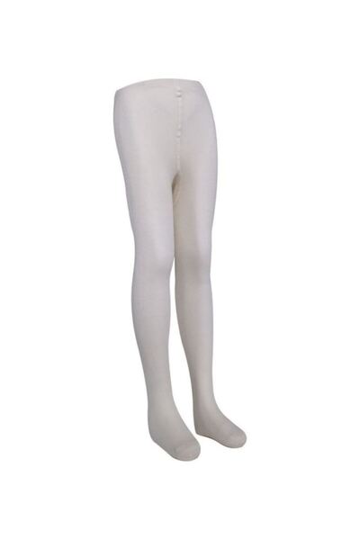 Bross Children's 3-Piece Cotton Pantyhose Ecru