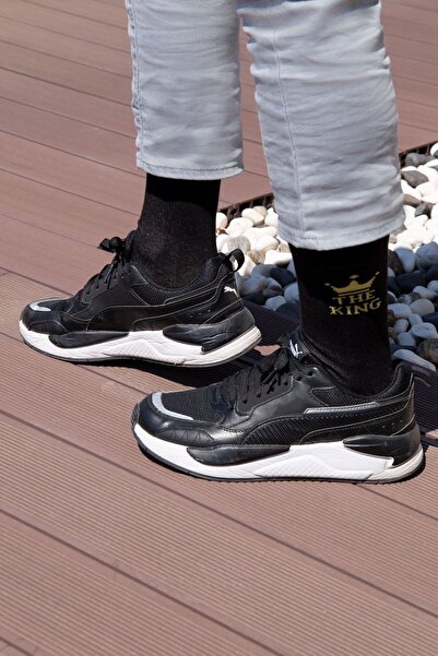 Bross Чоловічі шкарпетки King з написом