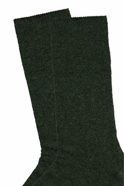 Bross Чоловічі зимові зелені вовняні шкарпетки