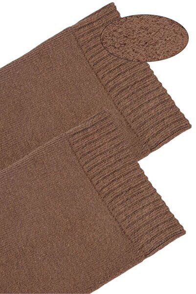 Bross Towel Plain Women's Socket 3-Piece Camel