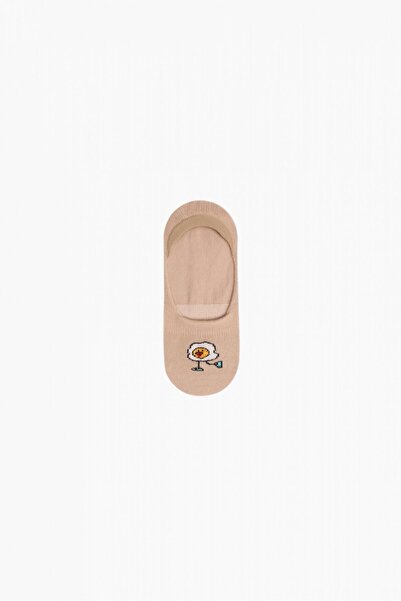 Bross Детски чорапи с шарка и мотив от 3 части, тип балерина