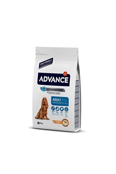Advance Adult Medium Tavuklu Orta Irk Yetişkin Köpek Maması 3 Kg - Petshopundan