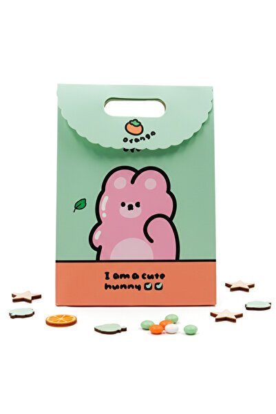 repro design 19x26 Plic drăguț Model Cutie Cadou Velcro – Geantă pentru petre...