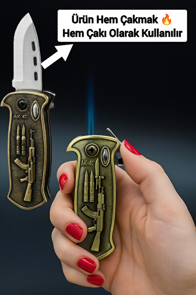 TrendÜrünlerim Çakmak ÇAKI Metal İki Özellik Bir Üründe