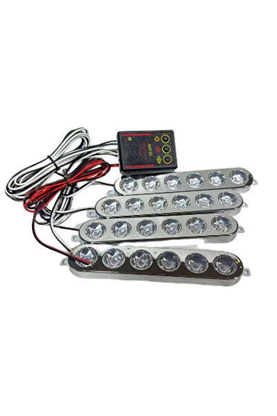 Drs Tuning Çakar lamba 6x4 led sarı sarı 12-24v / LAPA536
