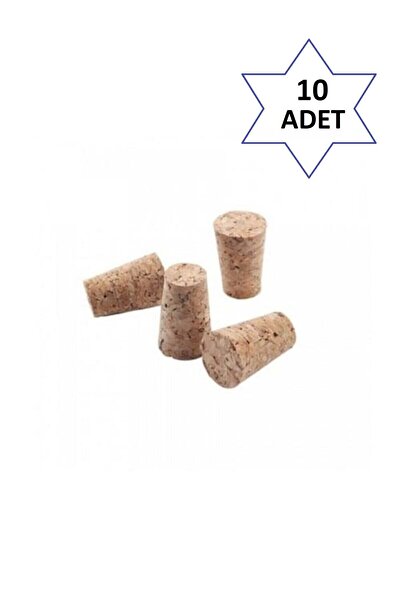 Avcı 10 Adet Konik Mantar Tıpa 30x22x18 borayris