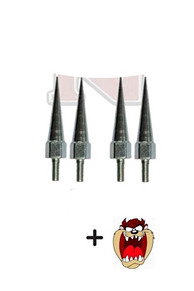 GMS 6 Mm Modifiye Sivri Vida Dört Adet Gri+Tzmnya stcker