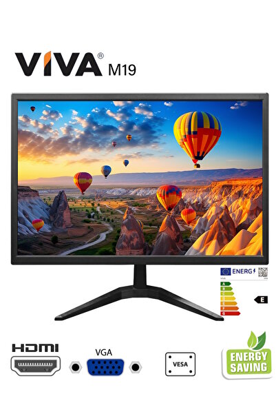 VİVATECH VİVA M-19 HD (1440x900) Monitör VGA + HDMI
