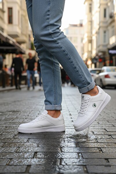 Vojo Ανδρικά αθλητικά παπούτσια Air 5 Comfort Comfortable Sole Skin Αθλητικά Παπούτσια Λευκά