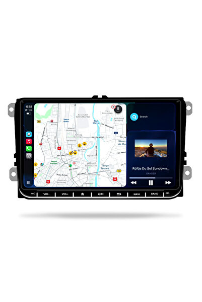 NavStore Dedicated Navigation Volkswagen, Android, 9Inch, 6Gb Ram, 128Gb Storage, Bluetooth, WiFi, Waze, Canbus