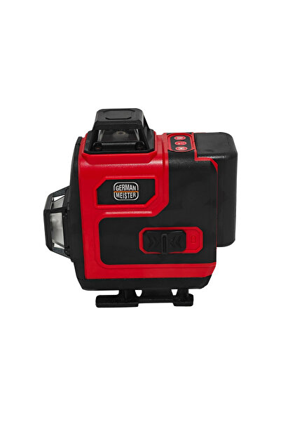 German Meister Laser Level, 3D (12 lines) / 4D (16 lines), Tripod + Accessories, New model