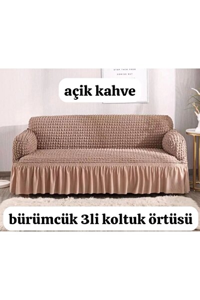 ARTUÇ Bürümcük koltuk kanepe çekyat örtüsü 3 kişilik lastikli standart