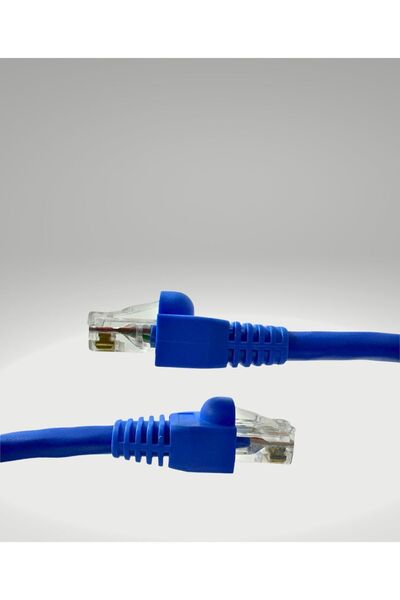 Zerlina 5 Metre Mavi Renk Cat6 Internet Bilgisayar, Modem , Swich , Ip Kamera Rj45 Ethernet Patch Kablo