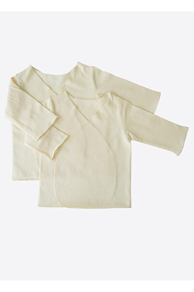 İpek Bebek Newborn Unisex Double Breasted Underwear 100% Cotton - Pack of 2