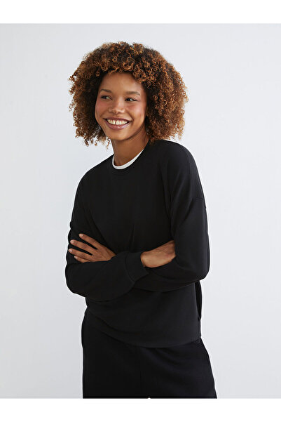 LC Waikiki Peak New Season Crew Neck Oversize Women's Sweatshirt