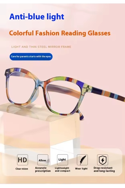 lenzio Blue Light Protection Book Reading Glasses