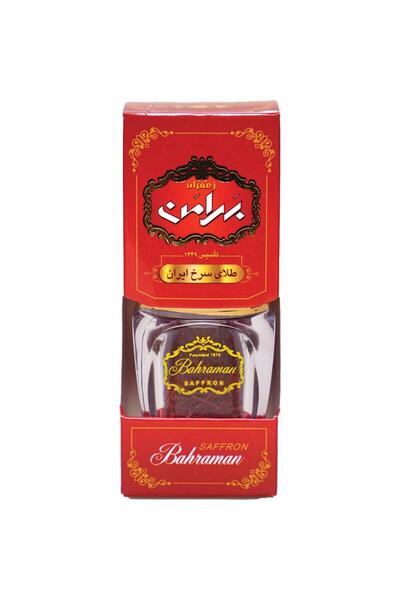 Bahraman Saffron Bahraman Safran İran Safranı 1 G Cam Ambalaj