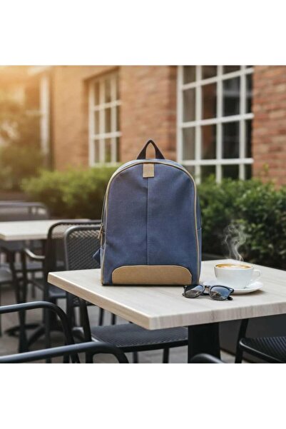 Old Cotton Водоустойчива, училищна - лаптоп - пътна чанта, унисекс, кафява