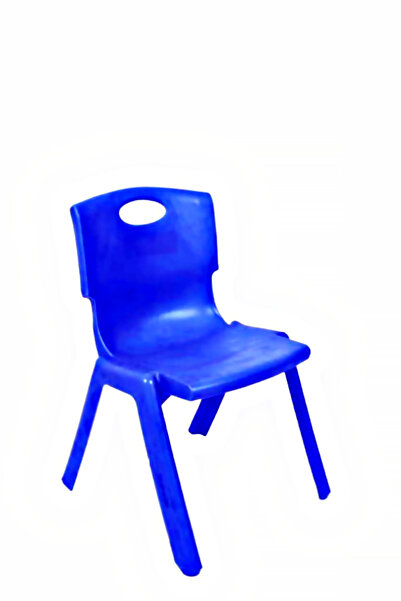 SAZLIK Anaokulu Kreş Çocuk Sandalyesi (MAVİ)