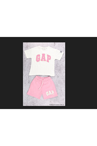 Uslukids Punch Processing Girls' Cotton Double Suit Pink