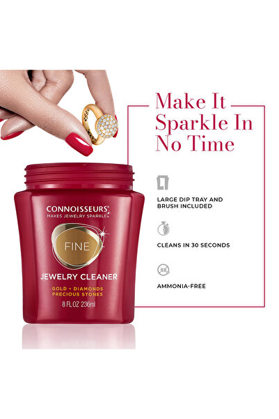 Connoisseurs Gold and Diamond Cleaning Solution 236 ml